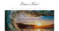 Desktop Screenshot of dancealive.com